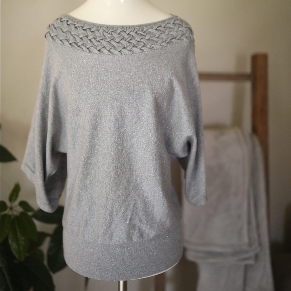 Braided Detail Sweater - Like New
